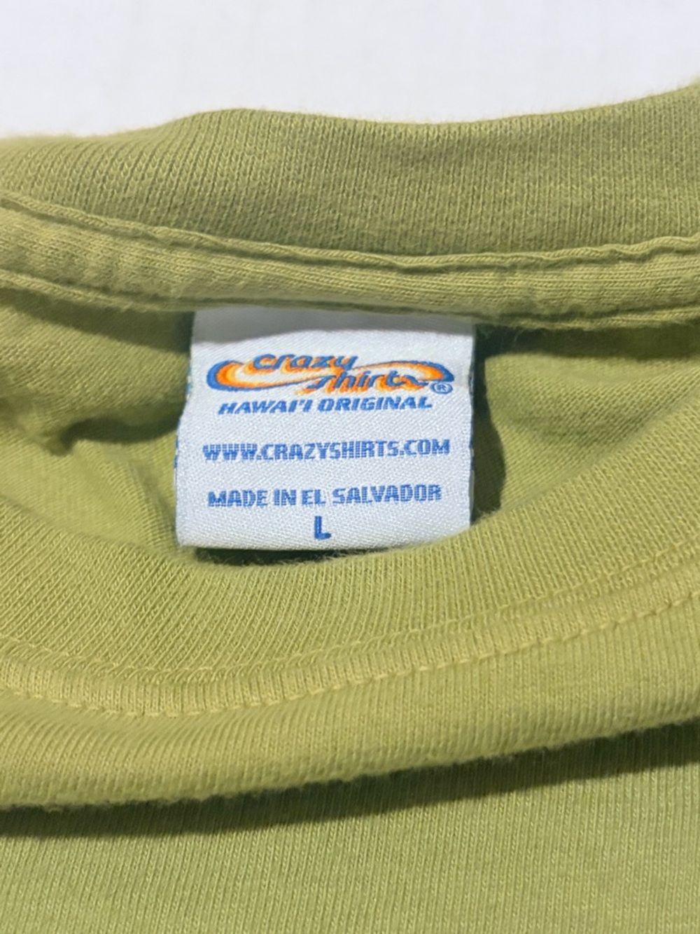 Midnight Toker Smokeshop Olive Green Graphic T-Shirt Short Sleeve Size L - Picture 5 of 5